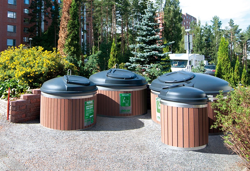 Molok-jätesäiliön huoltopalvelut