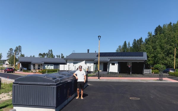 Korttelikeräys-jätepiste-Vihti
