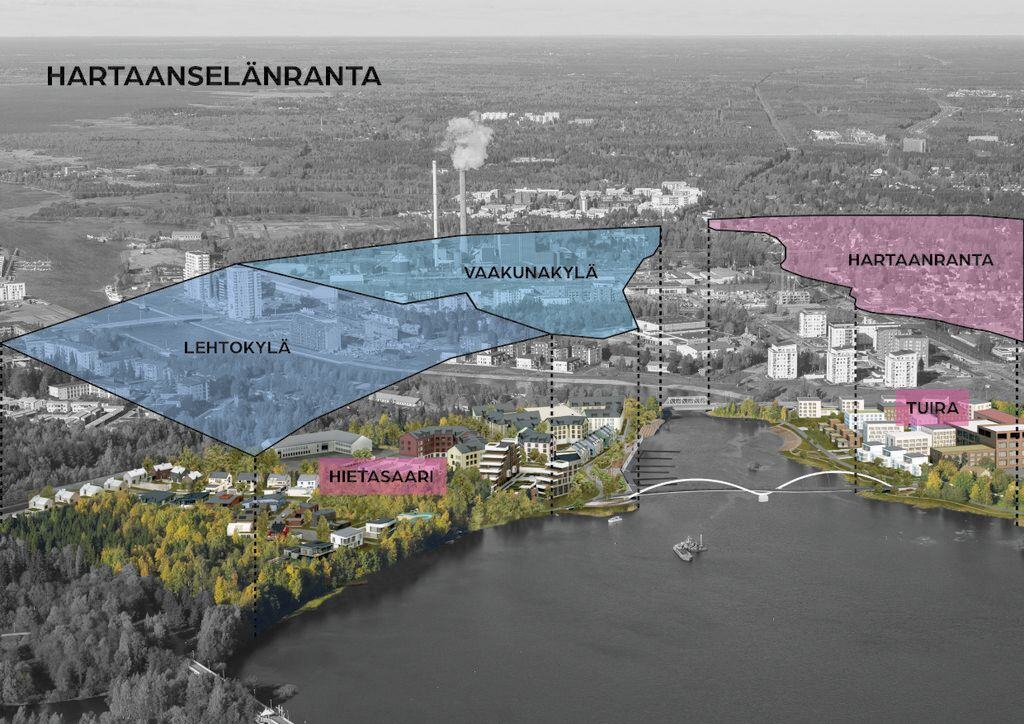 Asuntomessut 2025 alue: Hartaanselänranta, Hietasaari, Oulu
