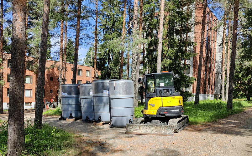 molok jätesäiliö ja kierrättäminen