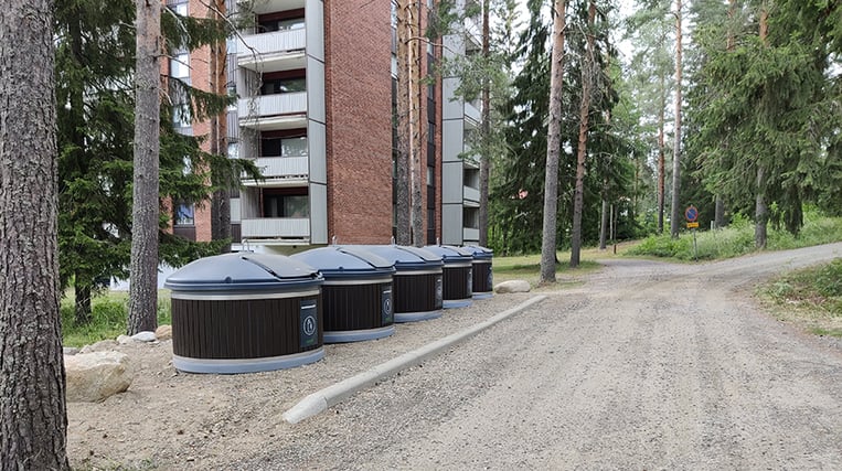 molok jätesäiliö ja kierrättäminen