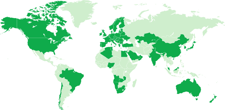 Molok products can be found in 45 countries.