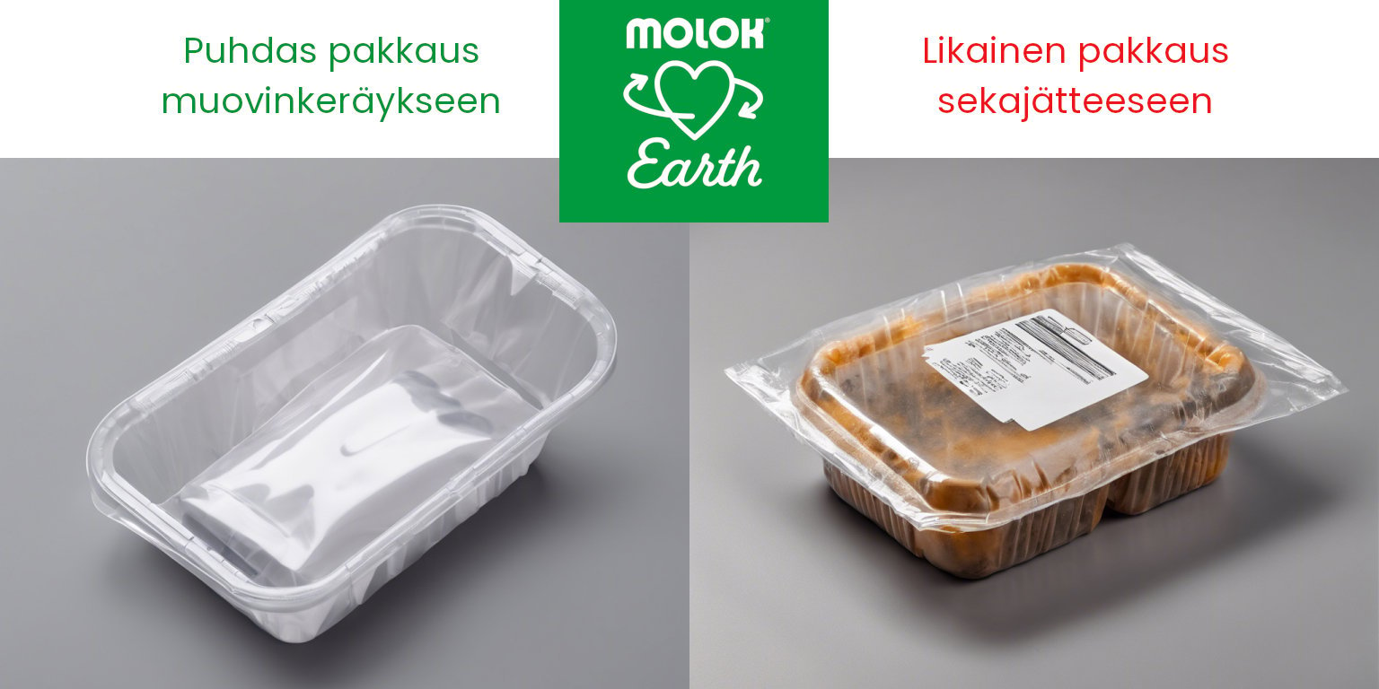 muovin-kierratys-puhdas-likainen-pakkaus