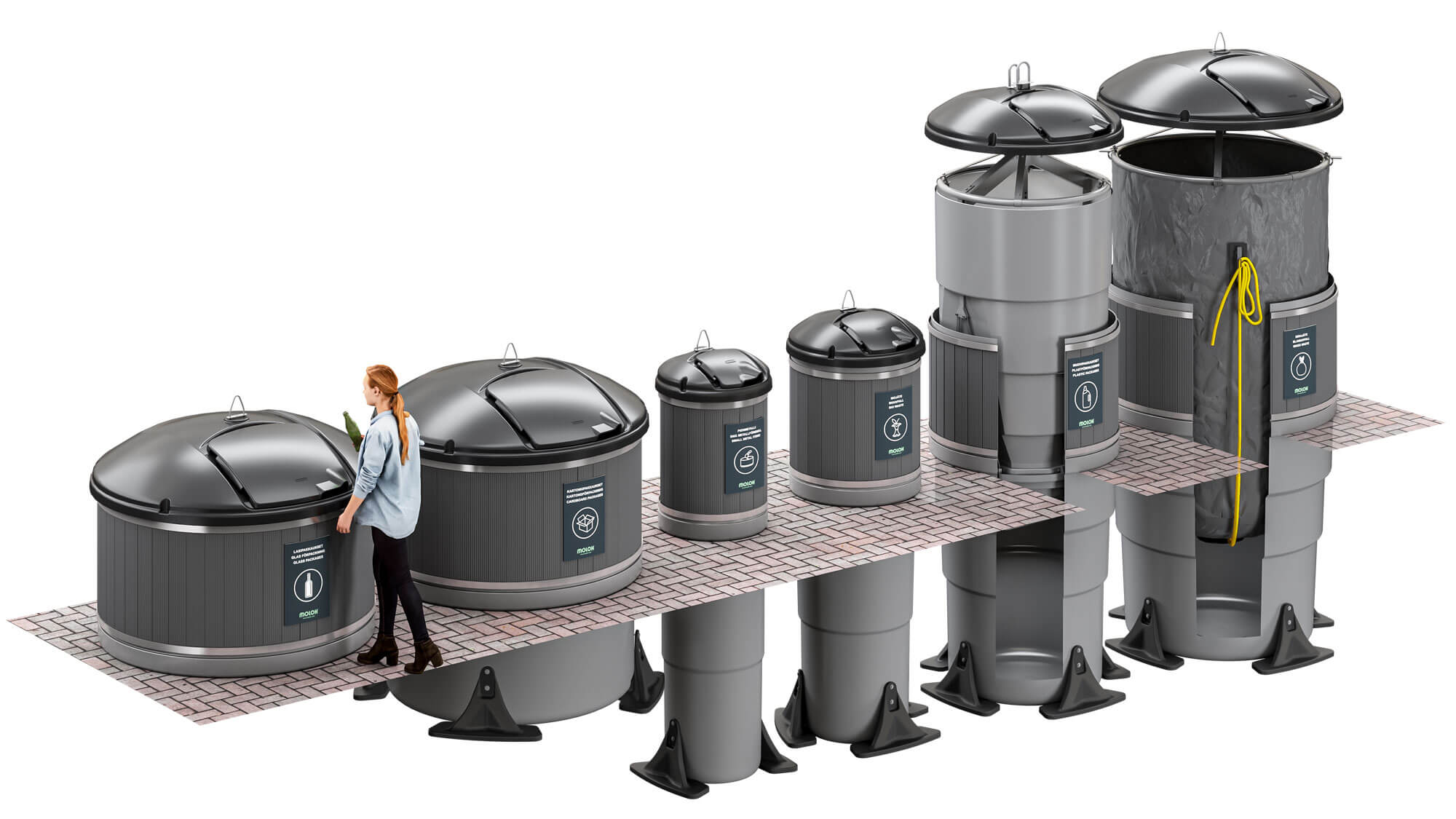 MolokClassic set, 3D image