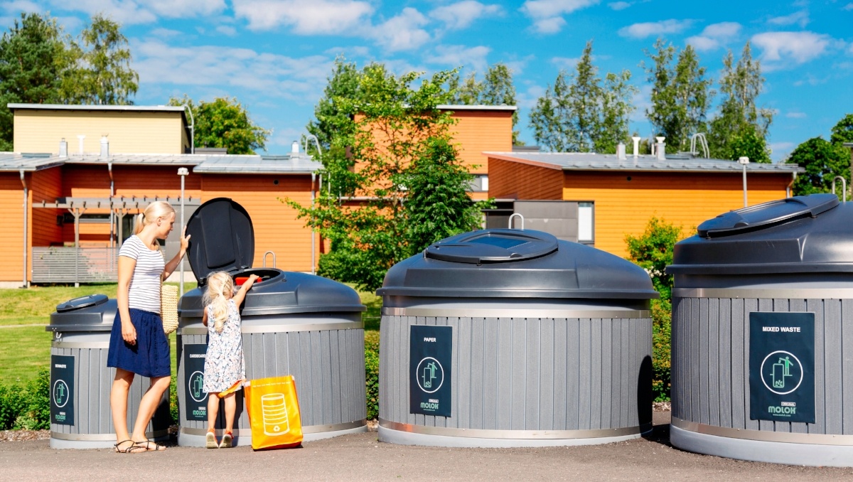 Syväkeräys estää biojätteen haisemisen