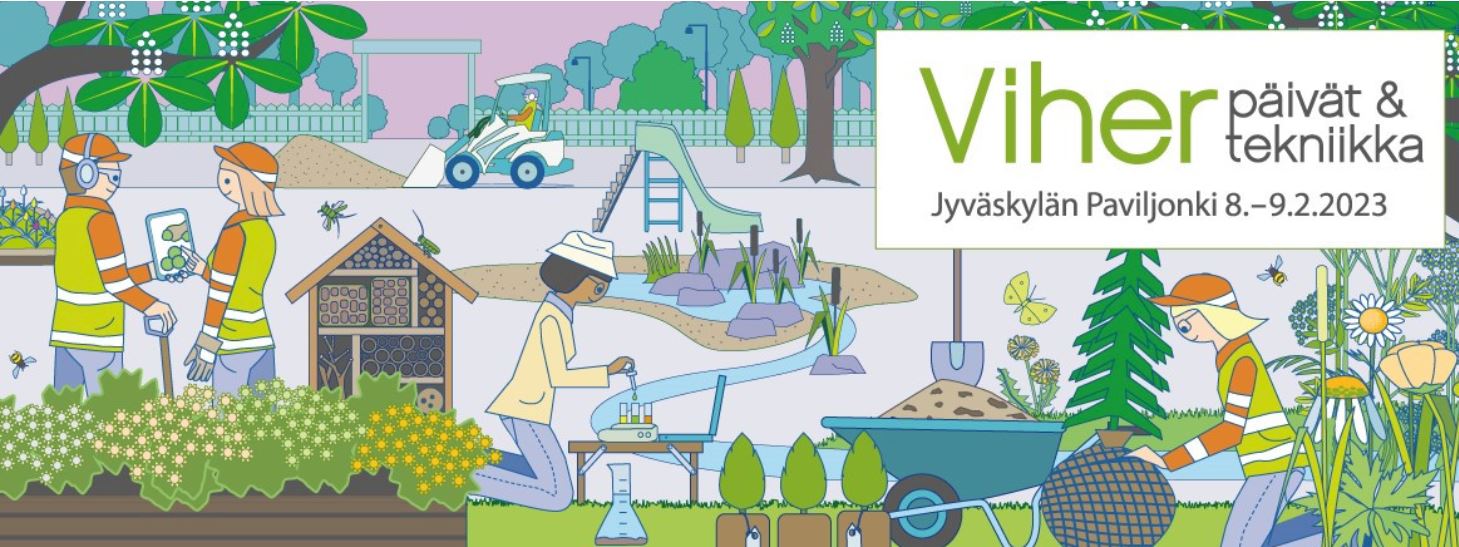Olemme mukana Viherpäivillä 8.-9.2.